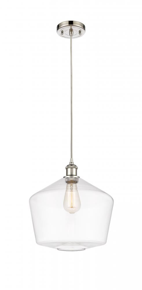 Innovations Lighting CINDYRELLA 516-1P-PN-G652-12 Mini Pendant Contemporary - Nickel