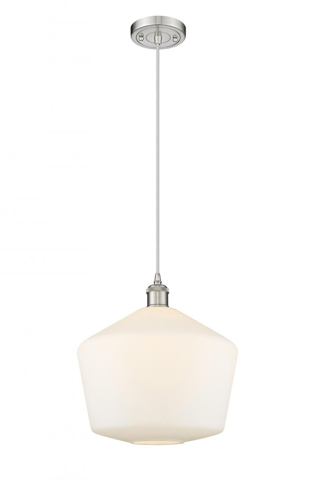 Innovations Lighting CINDYRELLA 516-1P-SN-G651-12 Mini Pendant Contemporary - Nickel