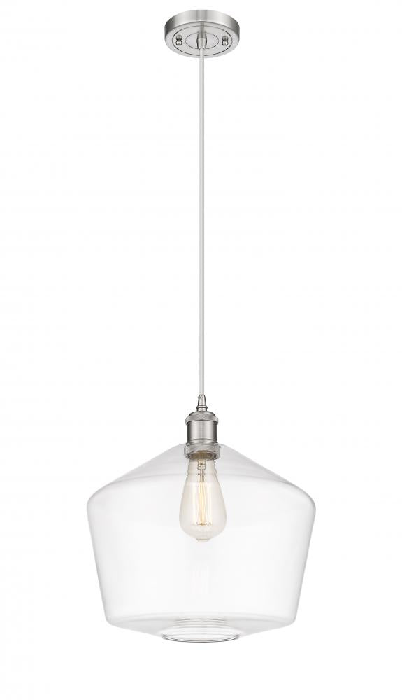 Innovations Lighting CINDYRELLA 516-1P-SN-G652-12 Mini Pendant Contemporary - Nickel