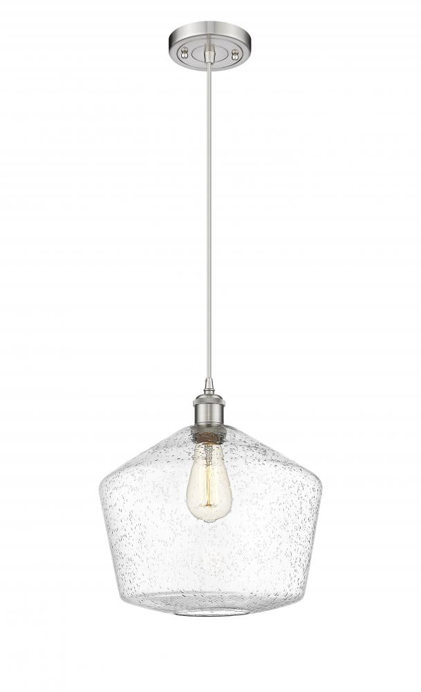 Innovations Lighting CINDYRELLA 516-1P-SN-G654-12 Mini Pendant Contemporary - Nickel