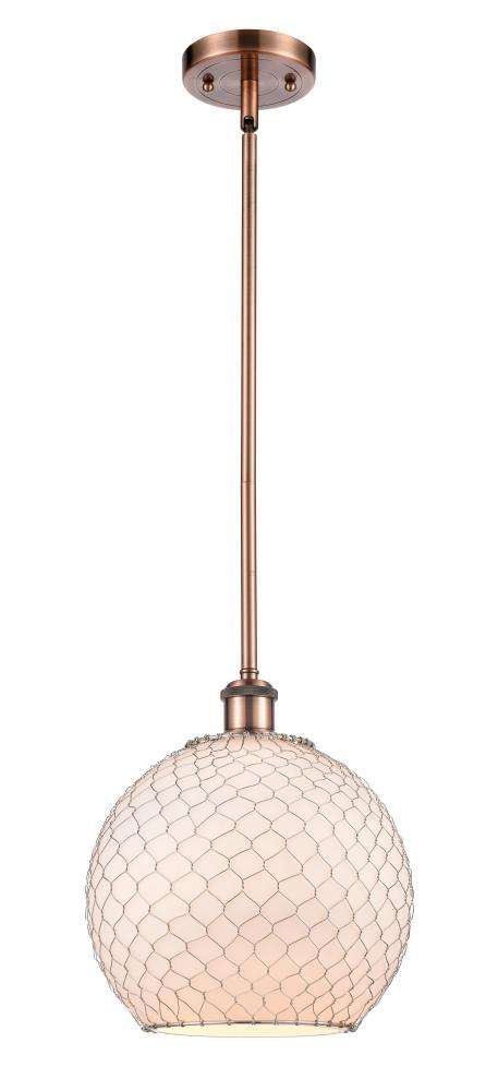 Innovations Lighting 516-1S-AC-G121-10CSN-LED Mini Pendant Contemporary - Copper