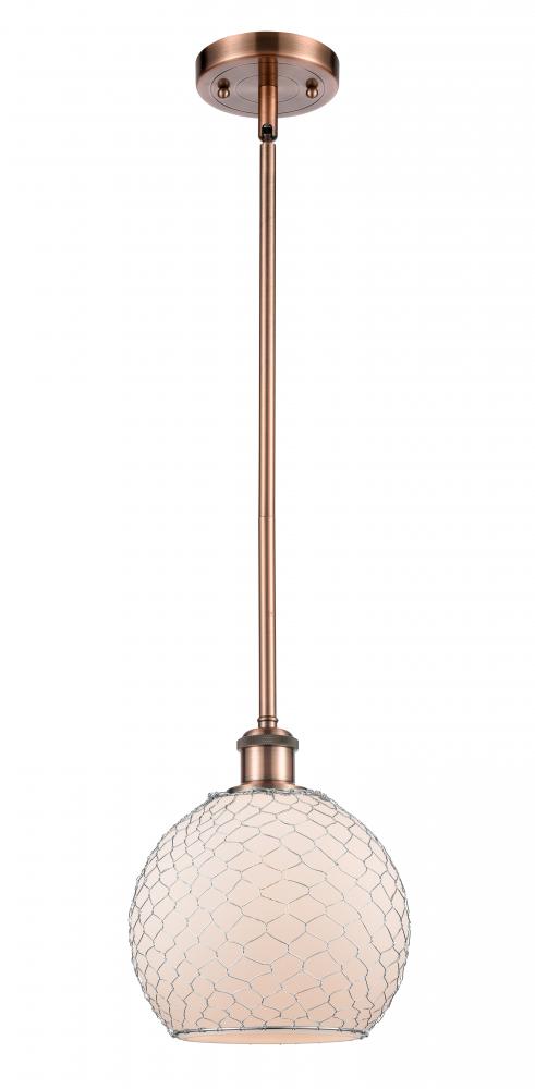 Innovations Lighting 516-1S-AC-G121-8CSN-LED Mini Pendant Transitional - Copper