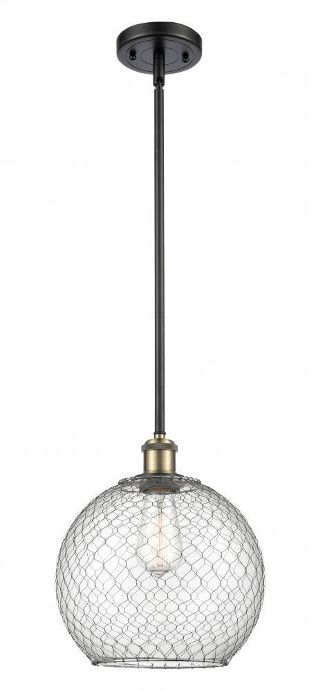 Innovations Lighting 516-1S-BAB-G122-10CSN-LED Mini Pendant Contemporary - Black