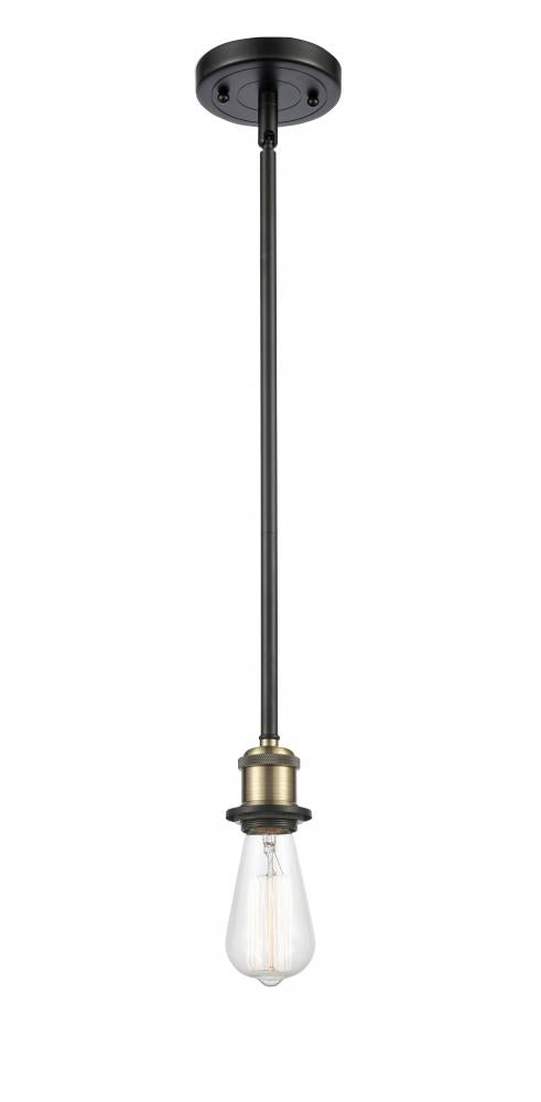 Innovations Lighting 516-1S-BAB-G121-8CBK-LED Mini Pendant Transitional - Black