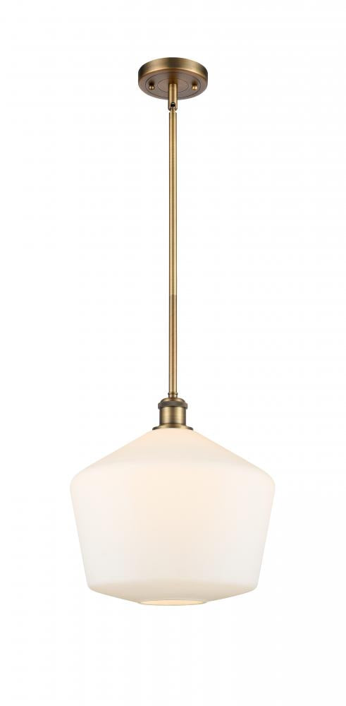 Innovations Lighting CINDYRELLA 516-1S-BB-G651-12 Mini Pendant Modern - Brass