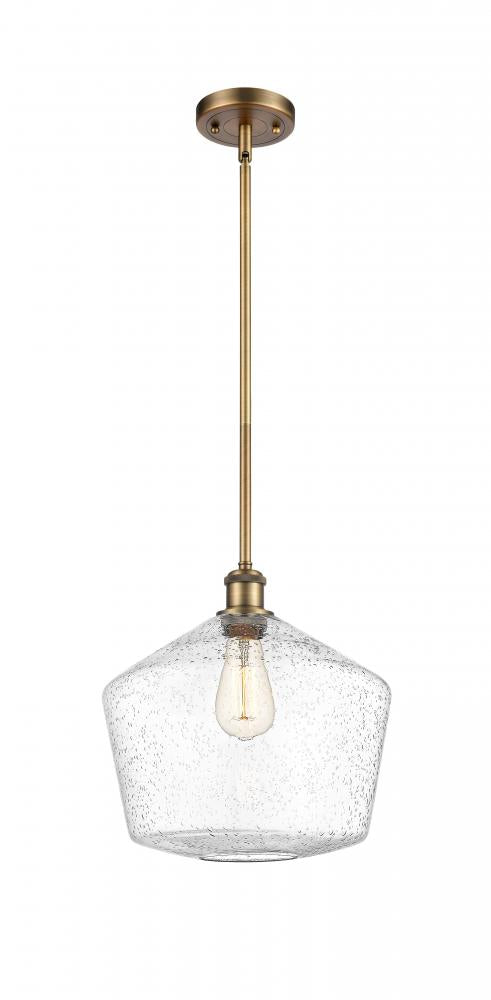 Innovations Lighting CINDYRELLA 516-1S-BB-G654-12 Mini Pendant Modern - Brass