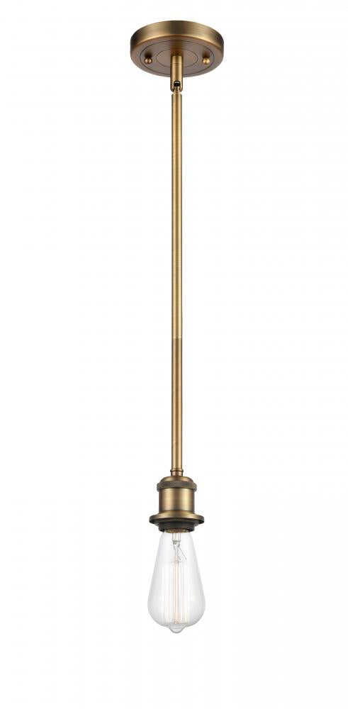 Innovations Lighting 516-1S-BB-G121-10CSN-LED Mini Pendant Contemporary - Brass