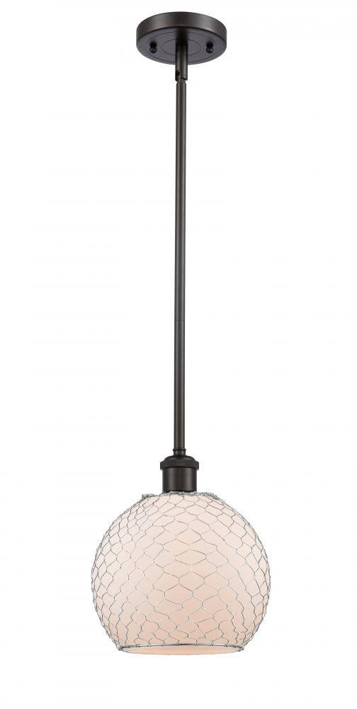 Innovations Lighting 516-1S-OB-G121-8CSN-LED Mini Pendant Transitional - Bronze