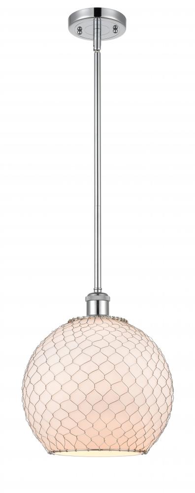 Innovations Lighting 516-1S-PC-G121-10CSN-LED Mini Pendant Contemporary - Chrome