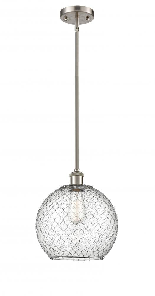 Innovations Lighting 516-1S-SN-G122-10CSN-LED Mini Pendant Contemporary - Nickel