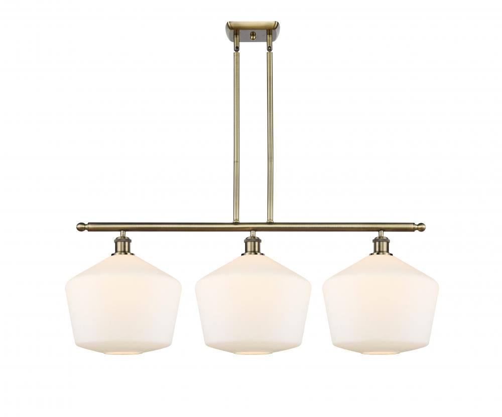 Innovations Lighting CINDYRELLA 516-3I-AB-G651-12 Island Modern - Brass