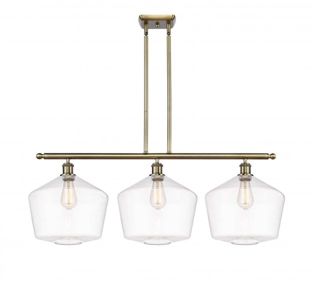 Innovations Lighting CINDYRELLA 516-3I-AB-G652-12 Island Modern - Brass