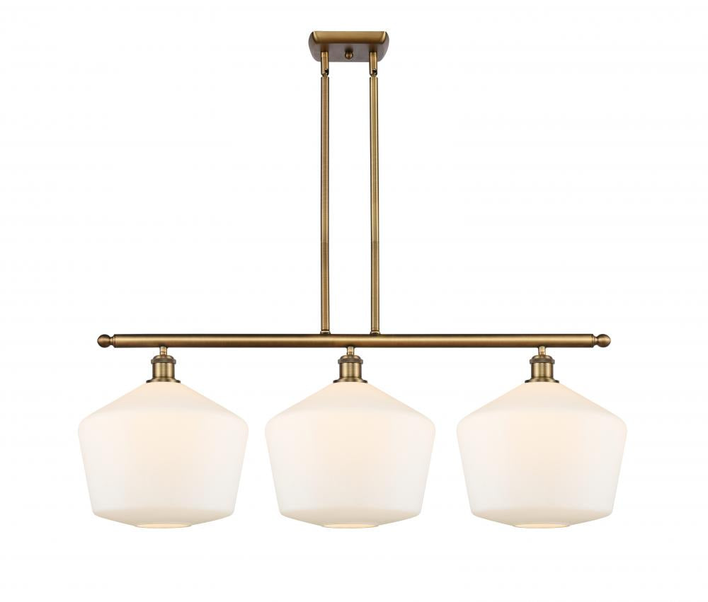 Innovations Lighting CINDYRELLA 516-3I-BB-G651-12 Island Modern - Brass