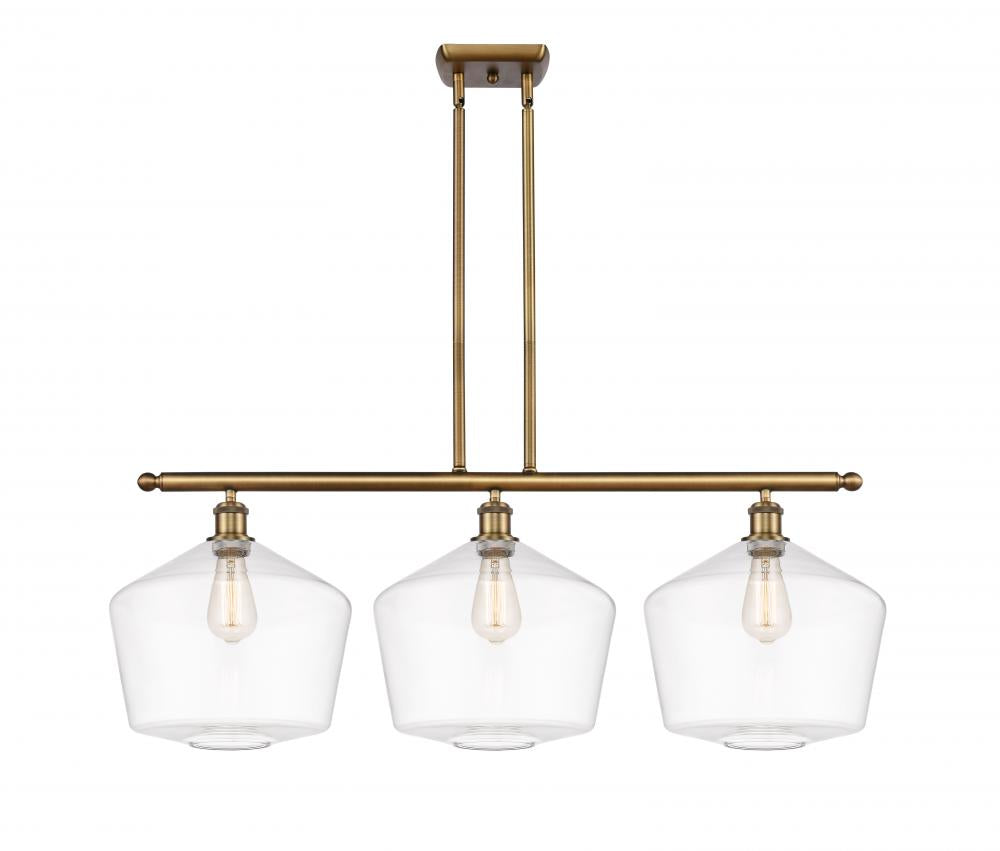 Innovations Lighting CINDYRELLA 516-3I-BB-G652-12 Island Modern - Brass