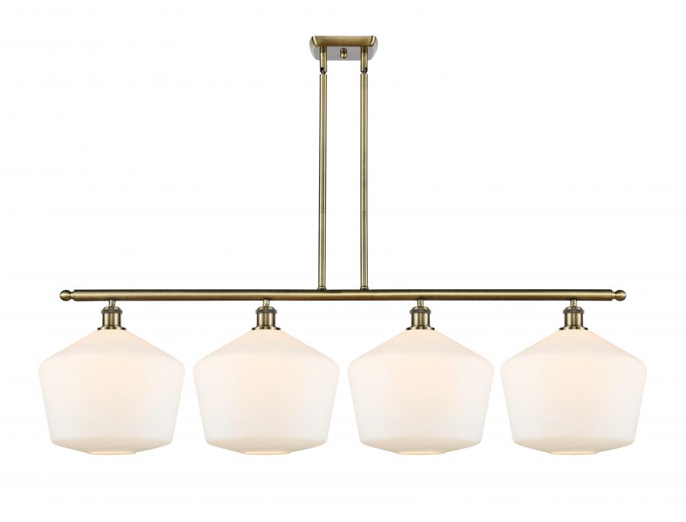 Innovations Lighting CINDYRELLA 516-4I-AB-G651-12 Island Modern - Brass