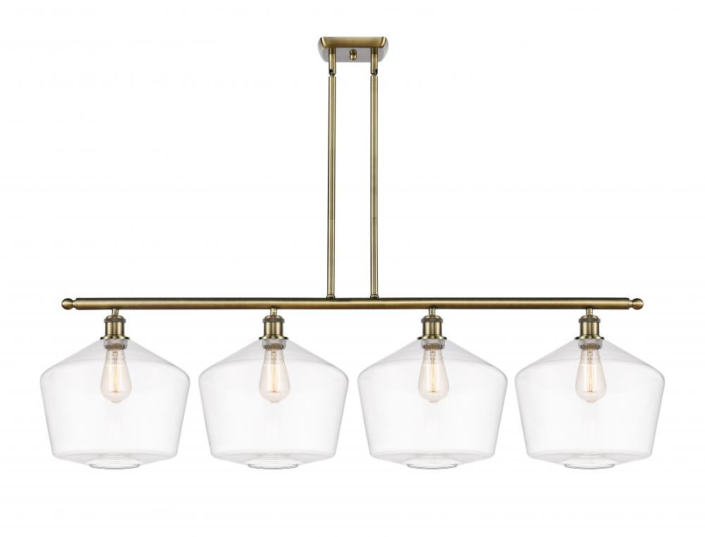 Innovations Lighting CINDYRELLA 516-4I-AB-G652-12 Island Modern - Brass