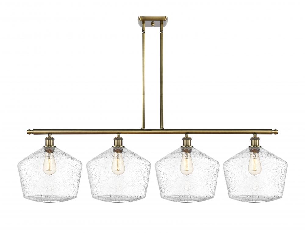 Innovations Lighting CINDYRELLA 516-4I-AB-G654-12 Island Modern - Brass