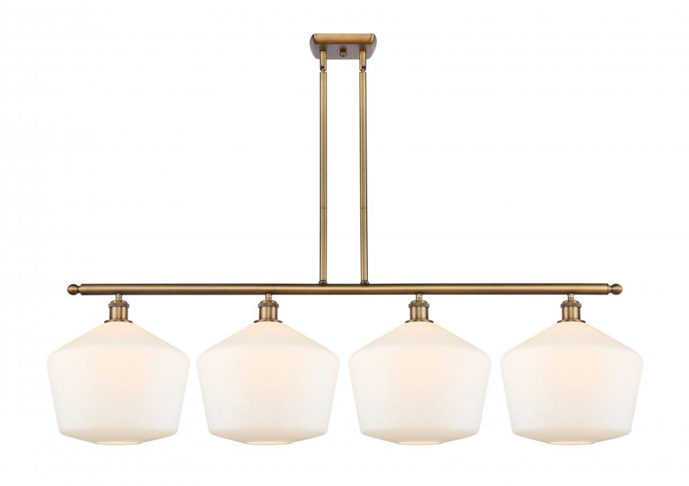 Innovations Lighting CINDYRELLA 516-4I-BB-G651-12 Island Modern - Brass