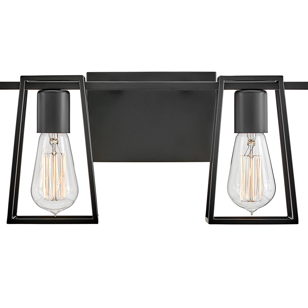 Hinkley Lighting FILMORE 5164BK Bathroom Fixture Industrial - Black (OPEN BOX)