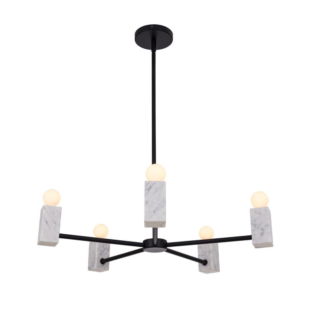 Quadra 26 Inch Pendant – Matte Black – 516571MB