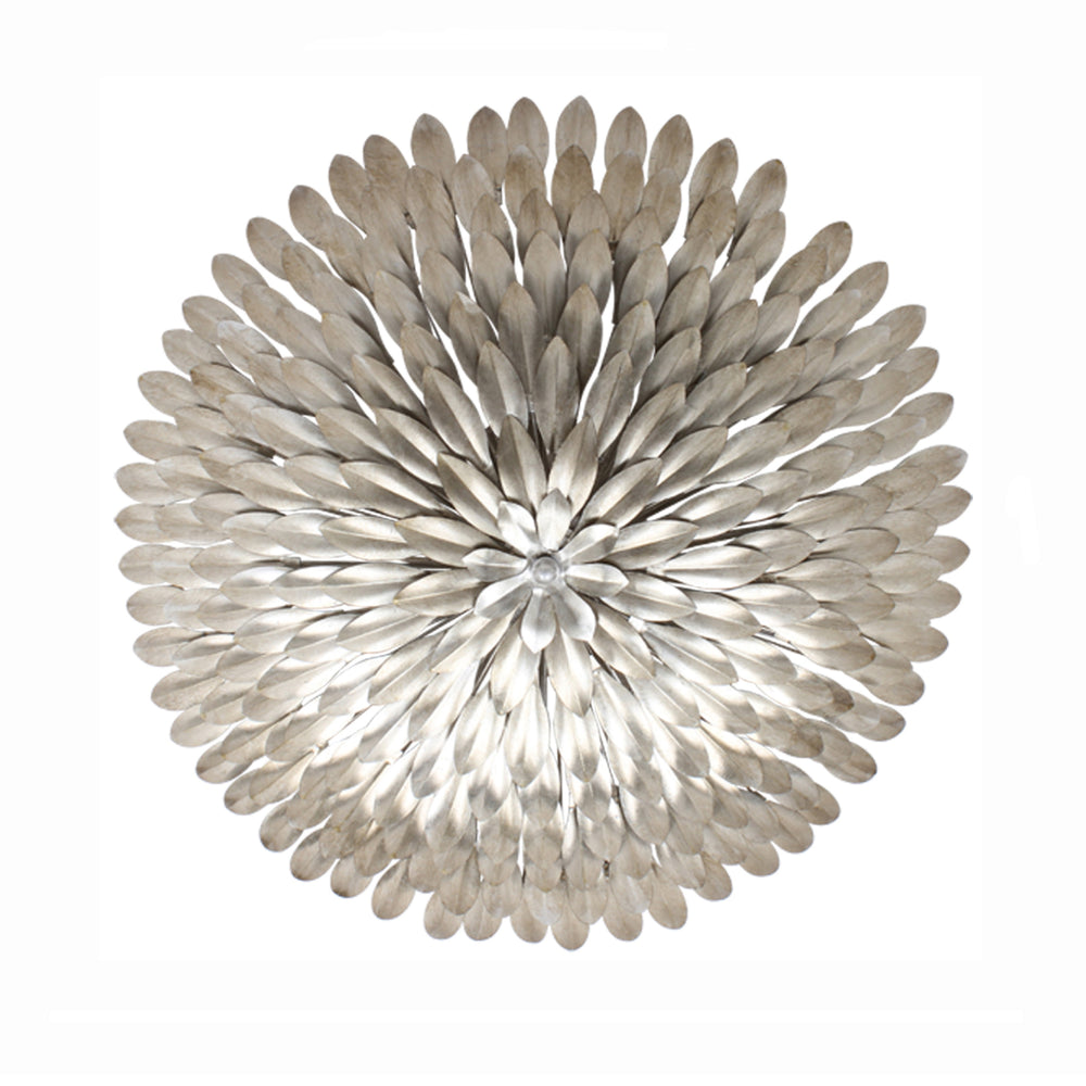 Crystorama Lighting 517-SA Broche 6 Light Chandelier, UL Damp Rated, Antique Silver