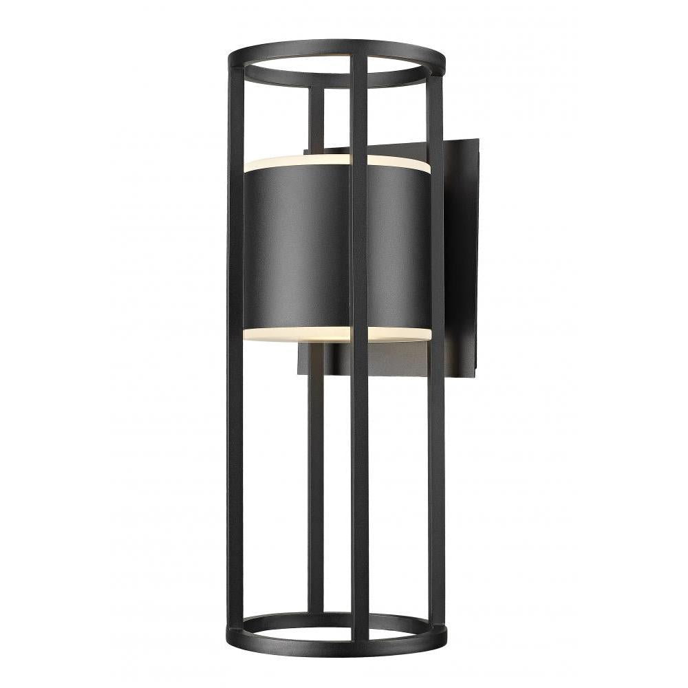 2 Light Outdoor Wall Light-Etched