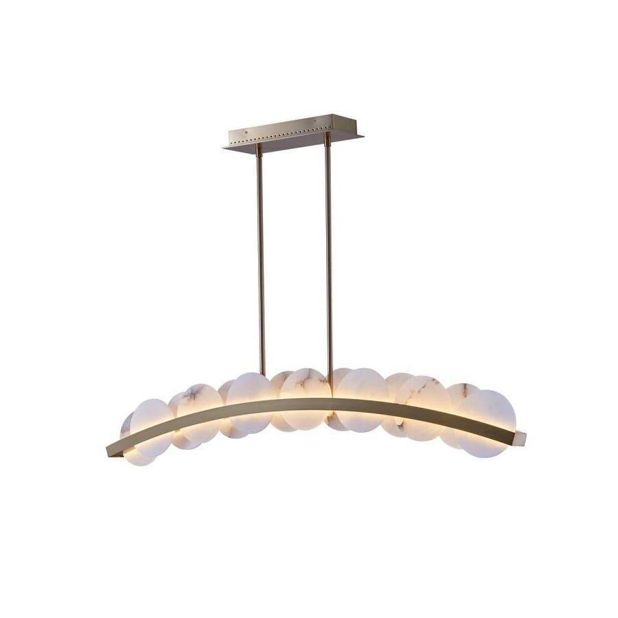 Meridian 48 Inch Wall Sconce – Winter Brass – 518461WB
