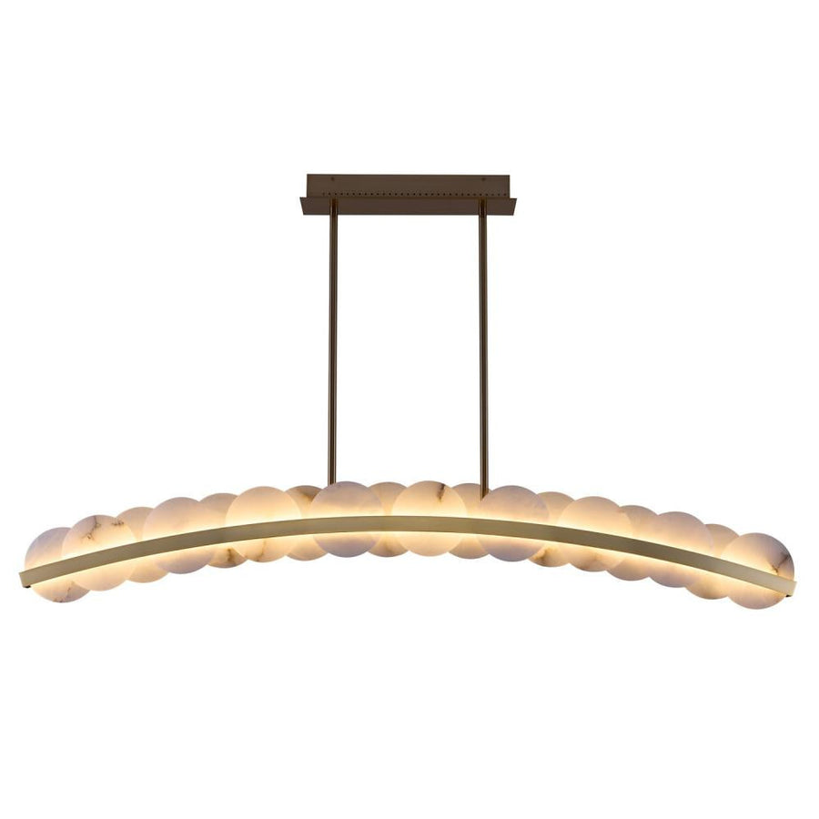 Meridian 60 Inch Wall Sconce – Winter Brass – 518462WB