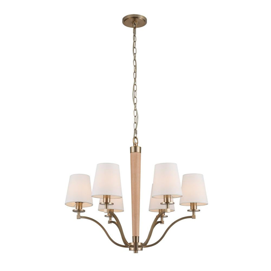 Curva 27 Inch Chandelier – Brushed Champagne Gold – 518971BCG