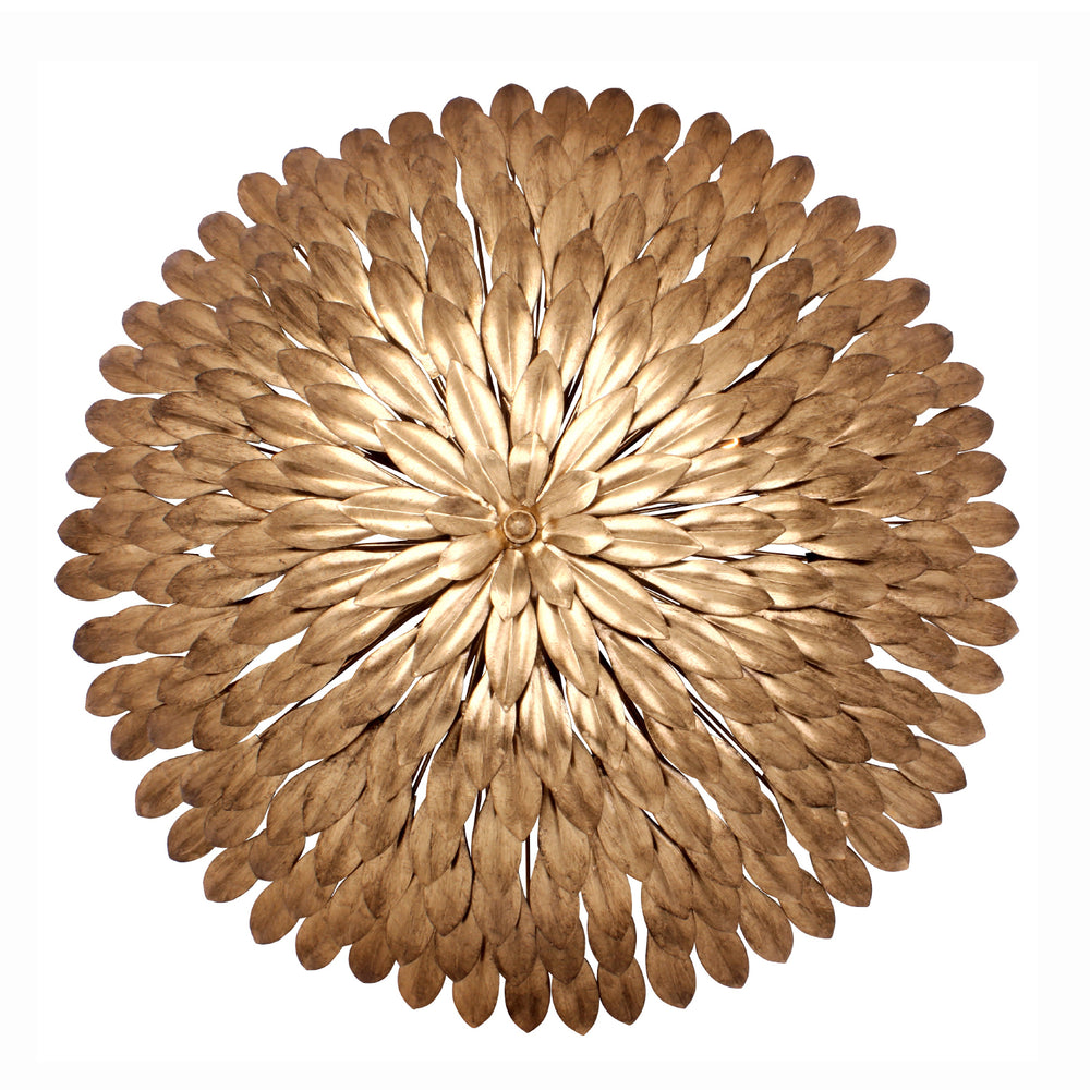 Crystorama Lighting 519-GA Broche 8 Light Chandelier, UL Damp Rated, Antique Gold