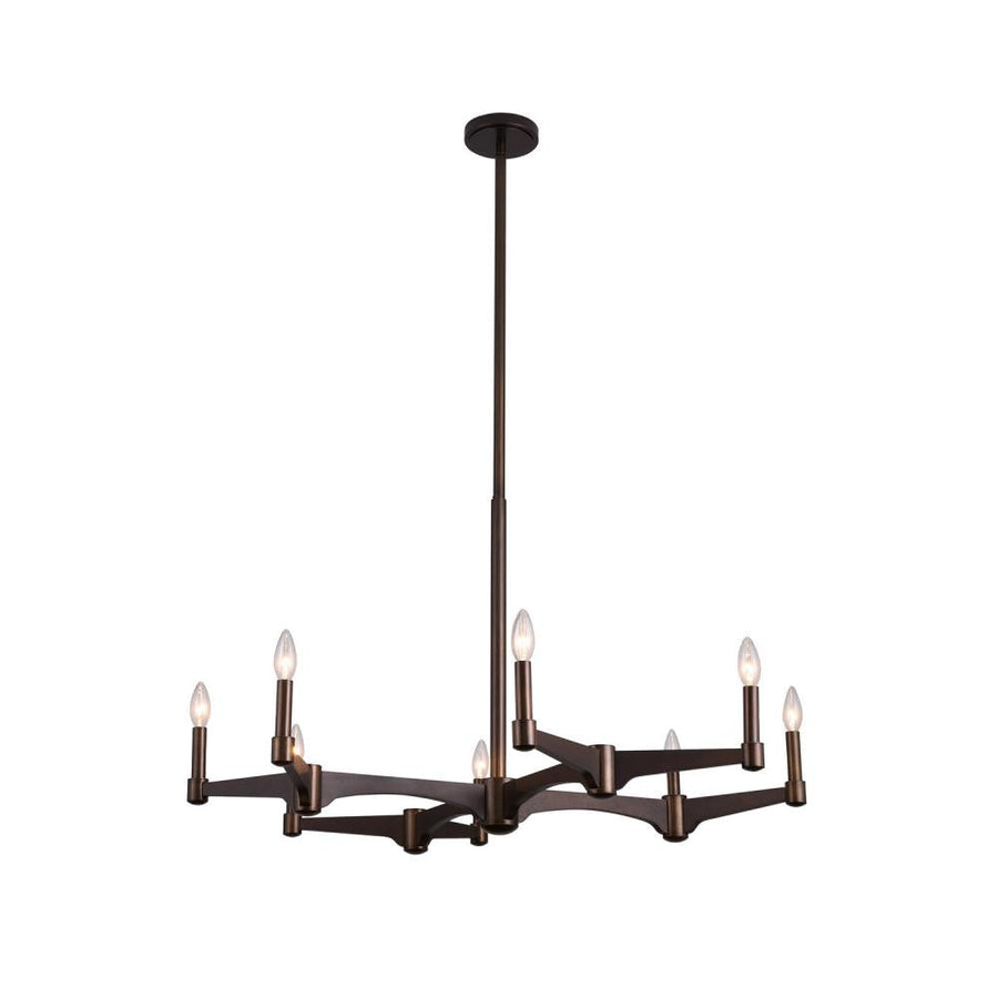 Tono 38 Inch Chandelier – Vintage Bronze – 519071VBZ