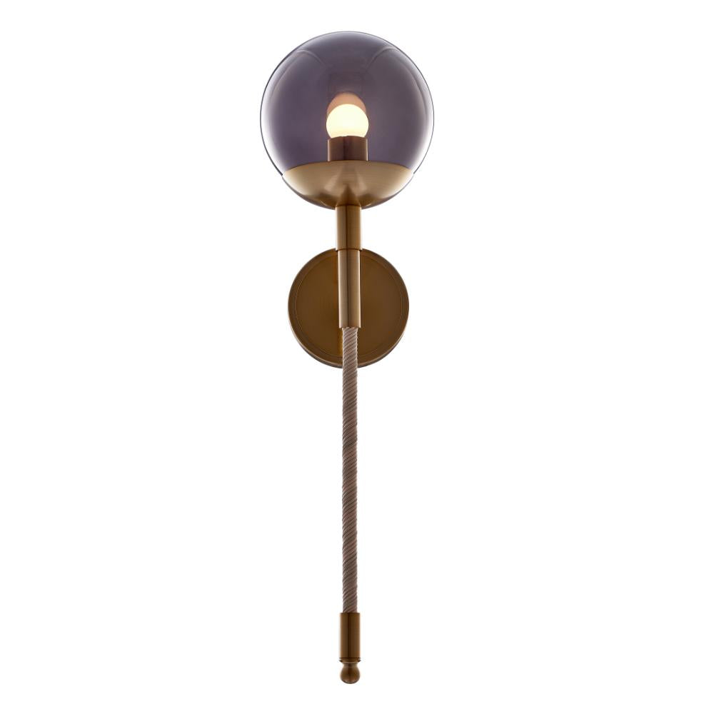 Boba 7 Inch Wall Sconce – Winter Brass – 519121WB