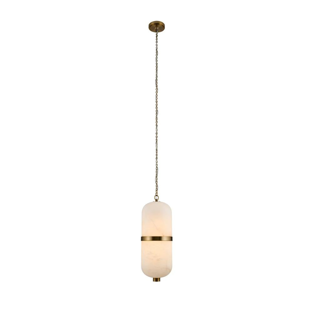 Volterra 17 Inch Pendant – Winter Brass – 519455WB