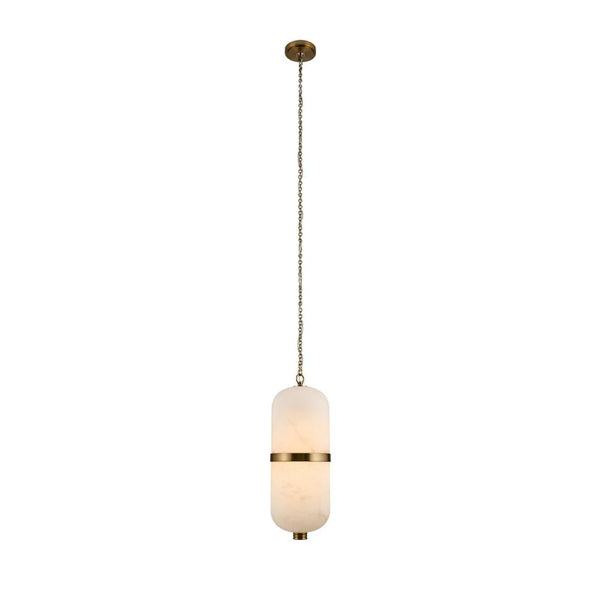 Volterra 17 Inch Pendant – Winter Brass – 519455WB
