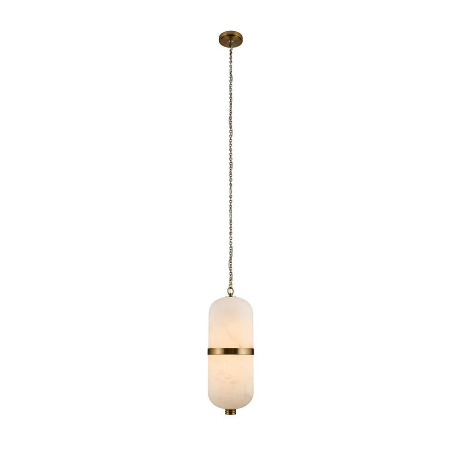 Volterra 17 Inch Pendant – Winter Brass – 519455WB