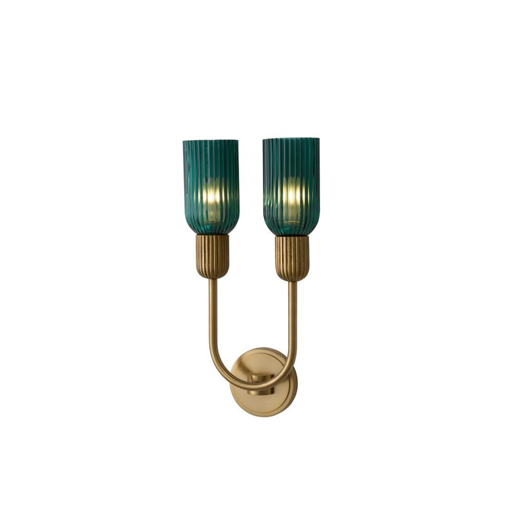 Verde 10 Inch Wall Sconce – Satin Brass – 519621STB