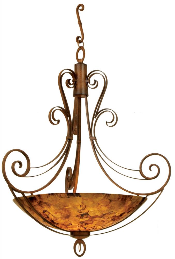 Kalco Lighting MIRABELLE 5197AC/SMKTAUP Pendant Traditional - Copper