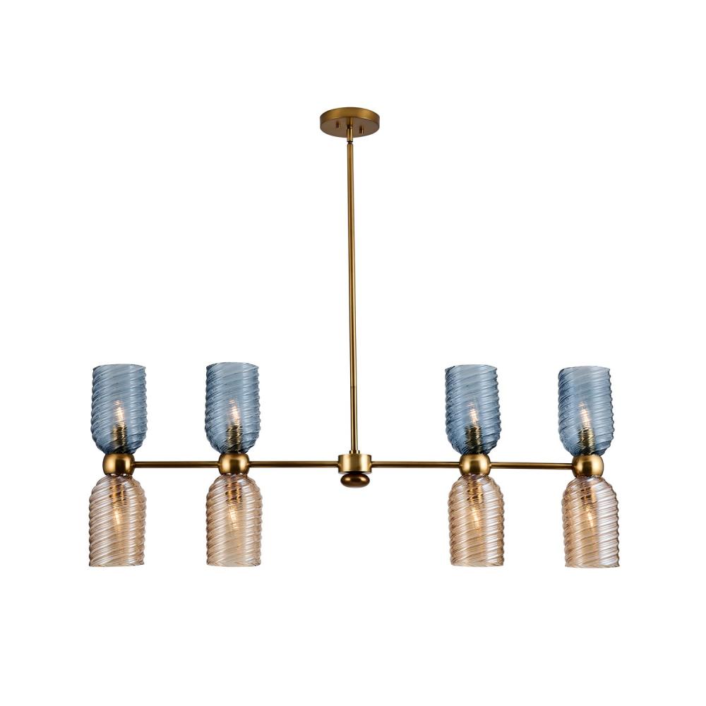 Azul 48 Inch Wall Sconce – Aged Gold – 519861AGG