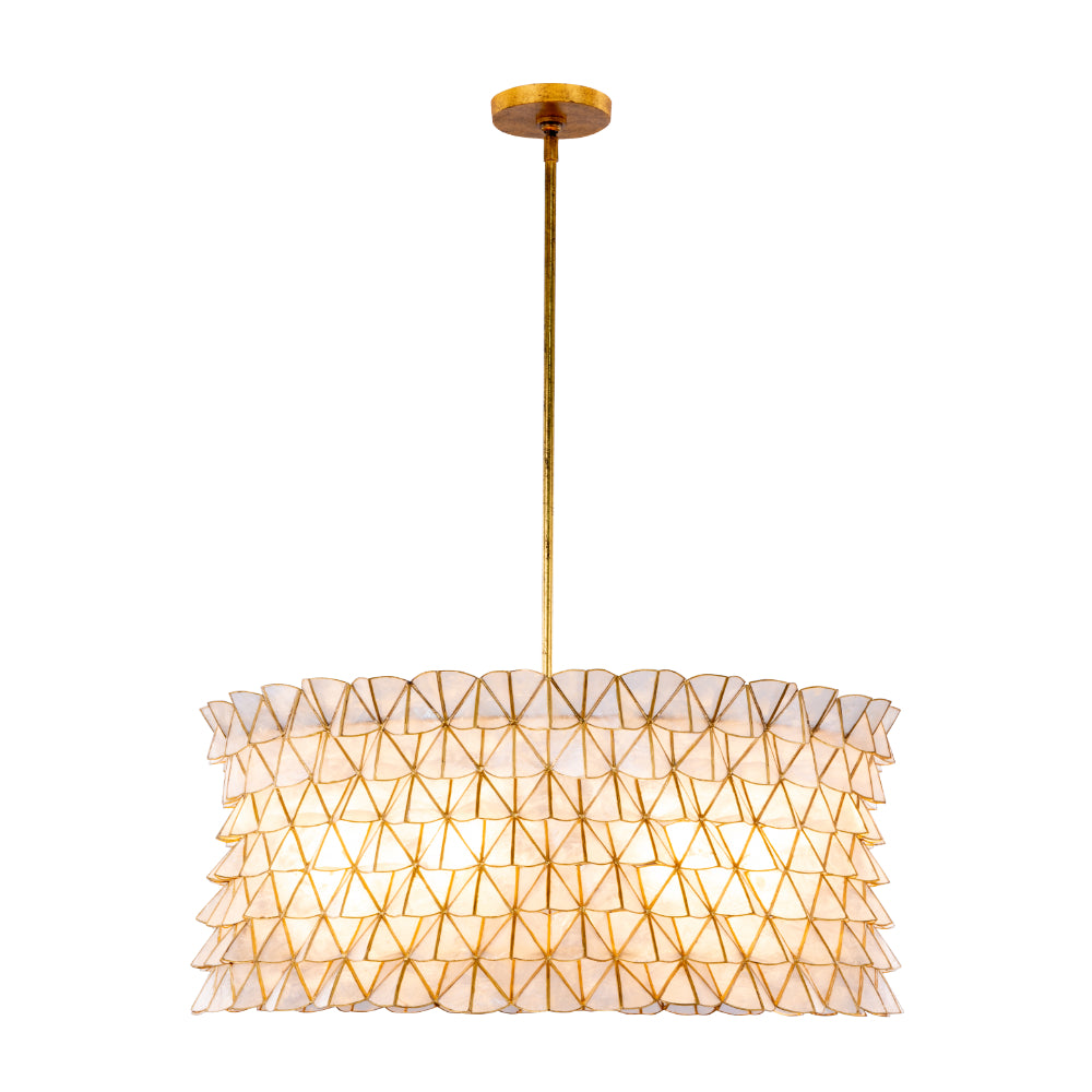 FLAIR 6 LT PENDANT – Oxidized Gold Leaf – 520056OL