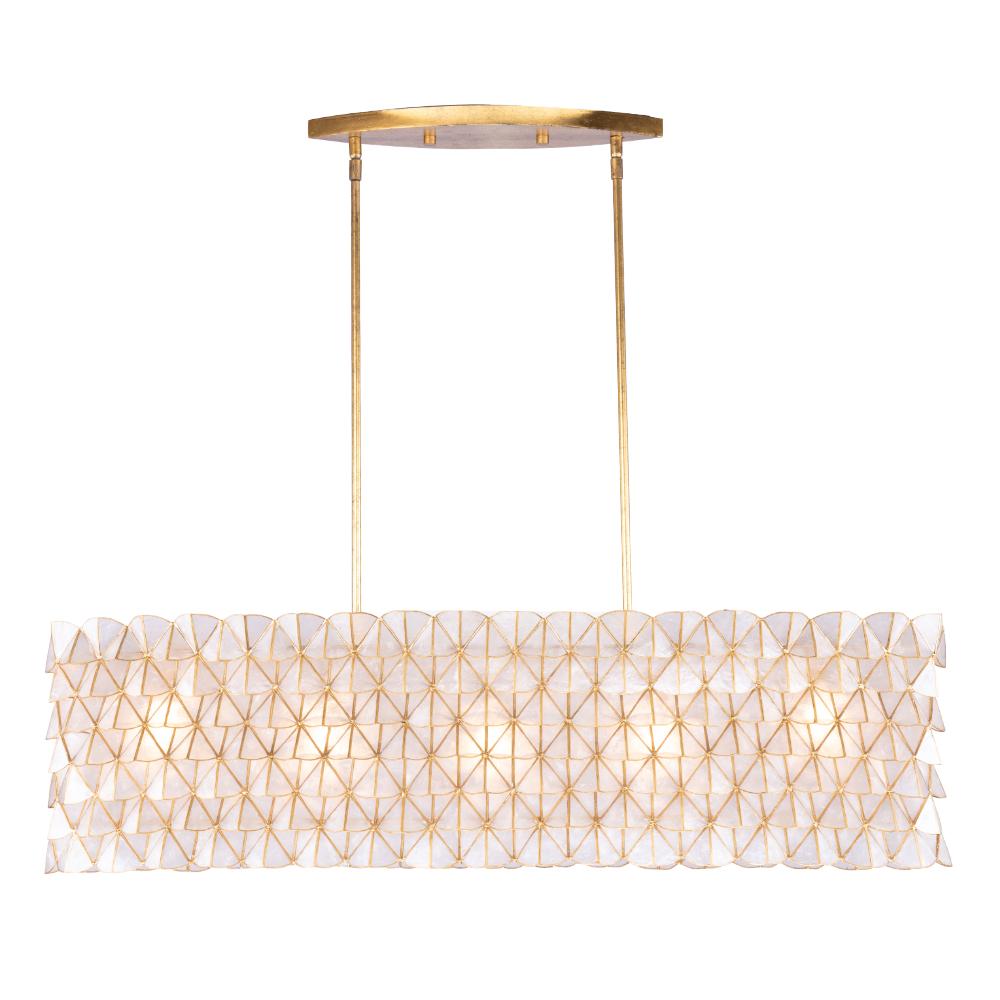 Flair 45 Inch Wall Sconce – Oxidized Gold Leaf – 520061OL