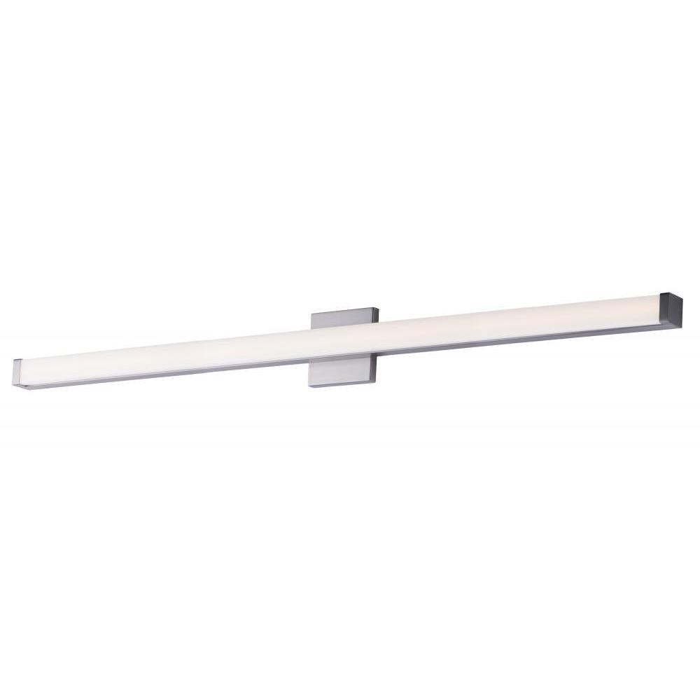 Spec 48 Inch Bathroom Vanity - Satin Nickel