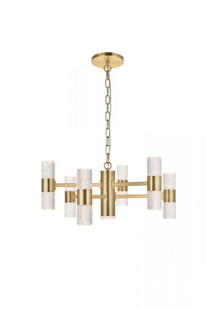 Elegant Lighting VEGA 5200D26G Pendant Modern - Gold