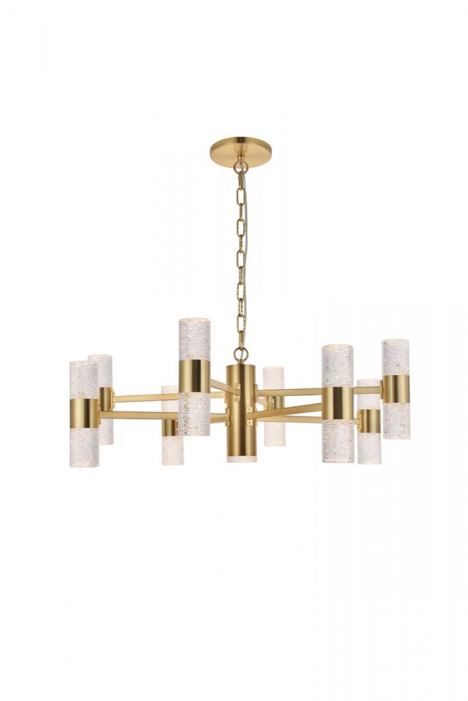 Elegant Lighting VEGA 5200D32G Pendant Modern - Gold