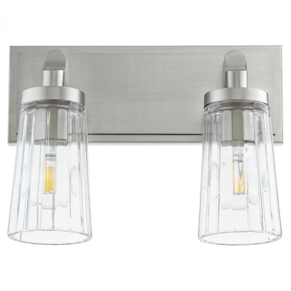 Quorum Lighting 5201-2-65 Bathroom Fixture Transitional - Satin Nickel