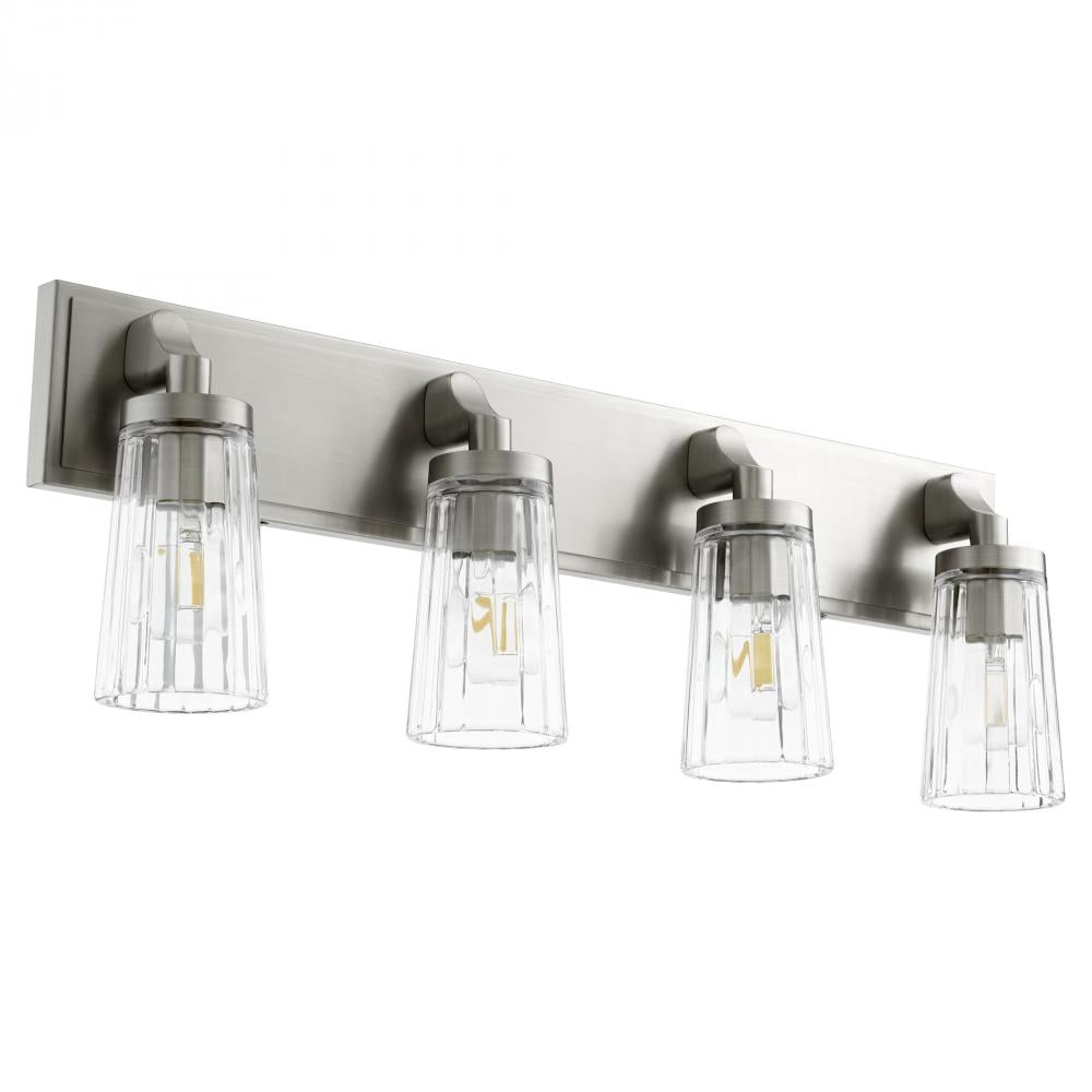 Quorum Lighting 5201-4-65 Bathroom Fixture Transitional - Satin Nickel