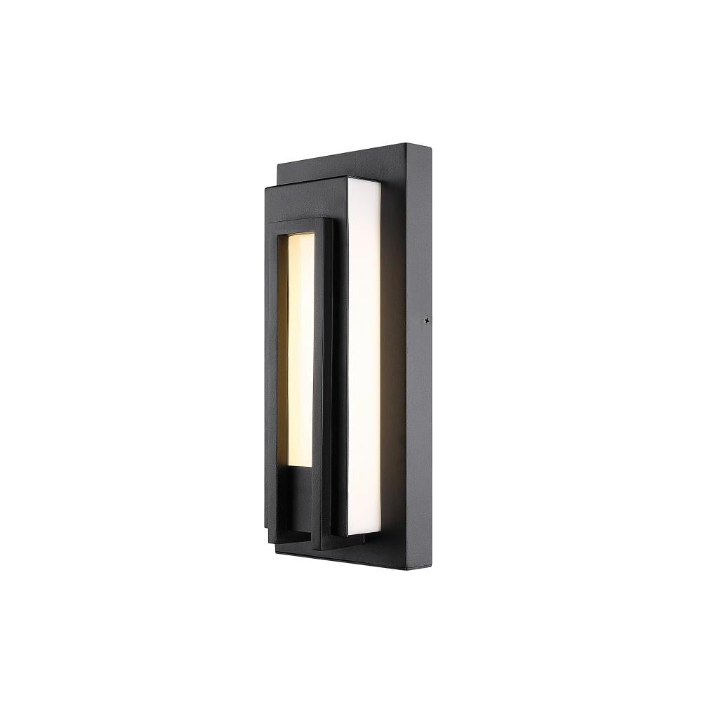 1 Light Outdoor Wall Light-White