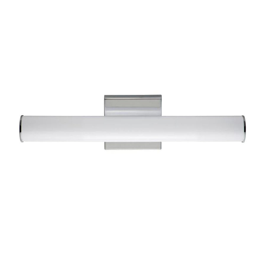 Maxim Lighting 52100PC Rail 18 Inch Bathroom Vanity - Polished Chrome
