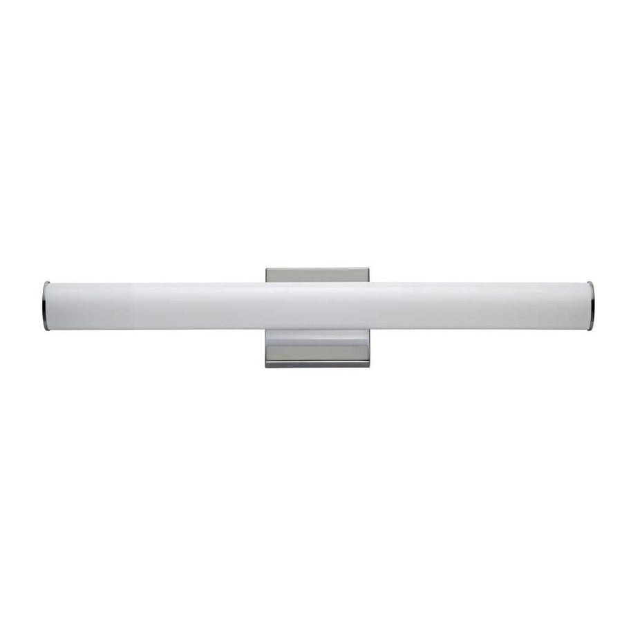 Maxim Lighting 52102PC Rail 24 Inch Bathroom Vanity - Polished Chrome