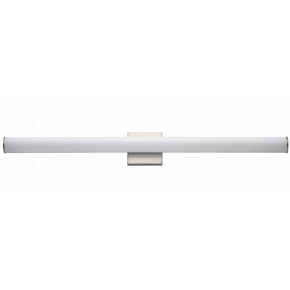 Rail 48 Inch Bathroom Vanity - Satin Nickel