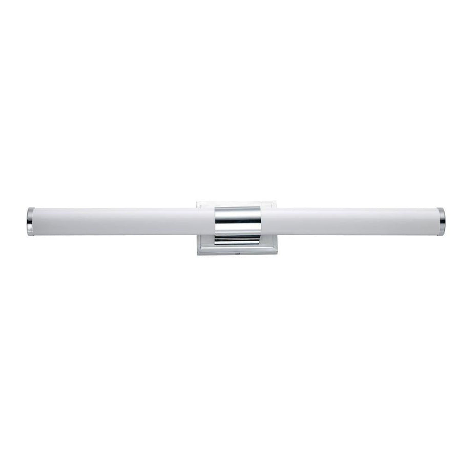Maxim Lighting 52117WTPC Optic 36 Inch Bathroom Vanity - Polished Chrome
